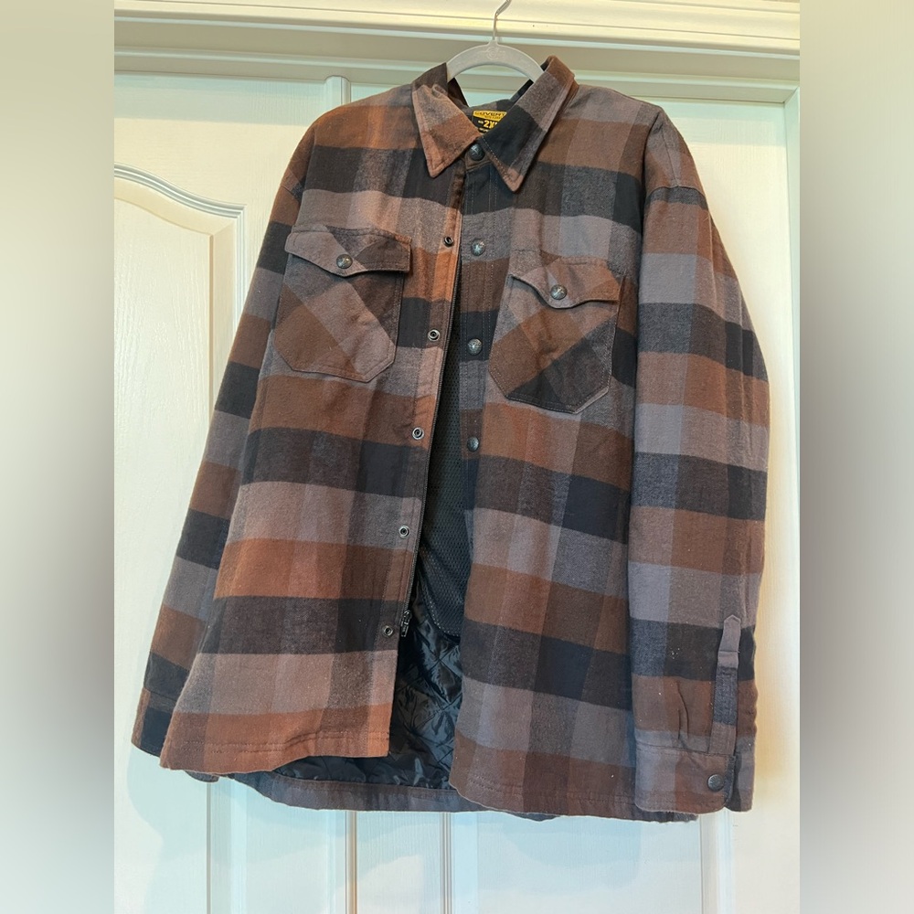 Scorpion Covert Flannel Reinforced/Kevlar Lined Protective Shirt